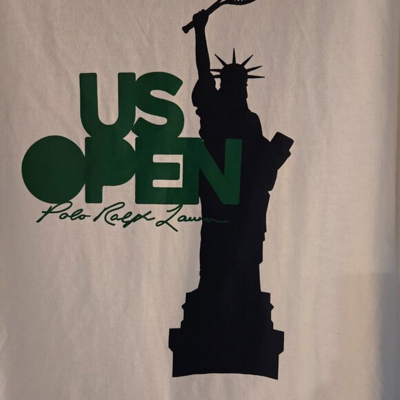 NWOT POLO RALPH LAUREN RARE US OPEN STATUE OF LIBERTY T SHIRT XXL SLIM FIT - Picture 3 of 4